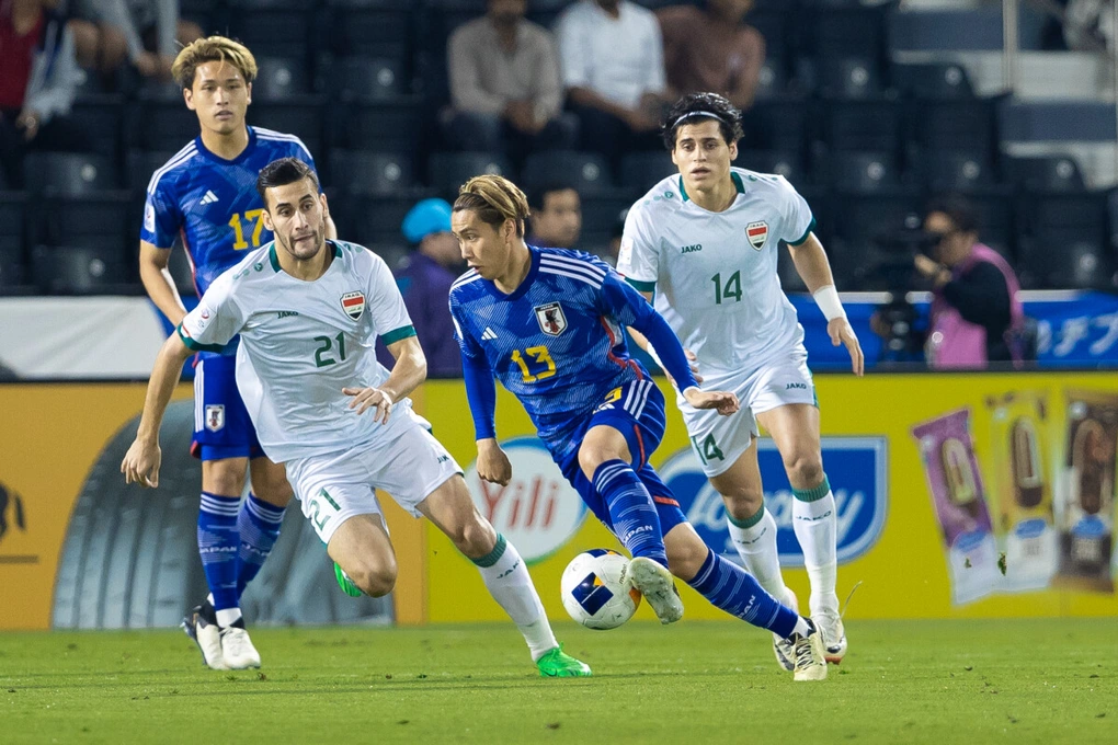 U23 Nhật Bản giành quyền vào chung kết gặp U23 Uzbekistan (Ảnh: AFC).
